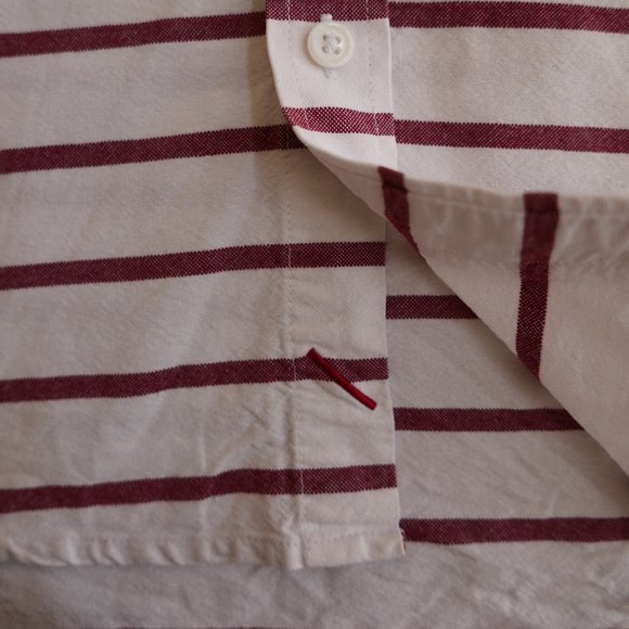 Saturdays Surf NYC Striped Short Sleeve Button Down - Picture 5 of 9